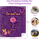 Dárky pro mámu, Dárek k výročí pro páry, Besond Women, Manžele Sestry a Matky, Zabezpečení Ideální pro Den matek, Valentýna a Vánoce 50"X60" Postele a přikrývky Yasrlvun