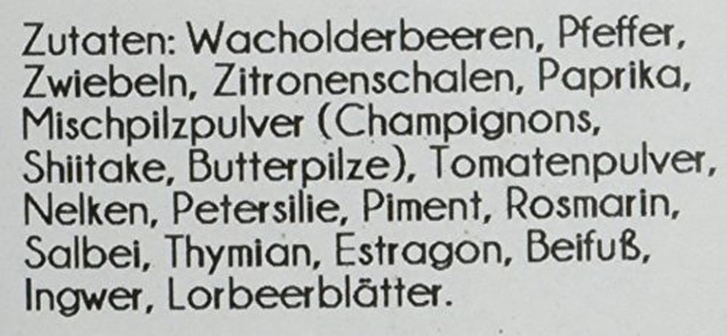 Wild Gewürz 400 g, 1er balení (1x 0,4 kg)