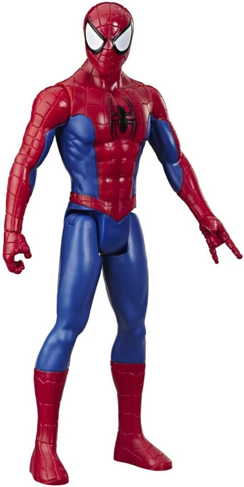 Marvel Titan Hero Series Akční figurka Spider-Man 30 cm vysoký superhrdina s pohyblivými končetinami Kompatibilní s dalšími hračkami Spider-Man Pro děti Akční figurky 5+ Naty Shop