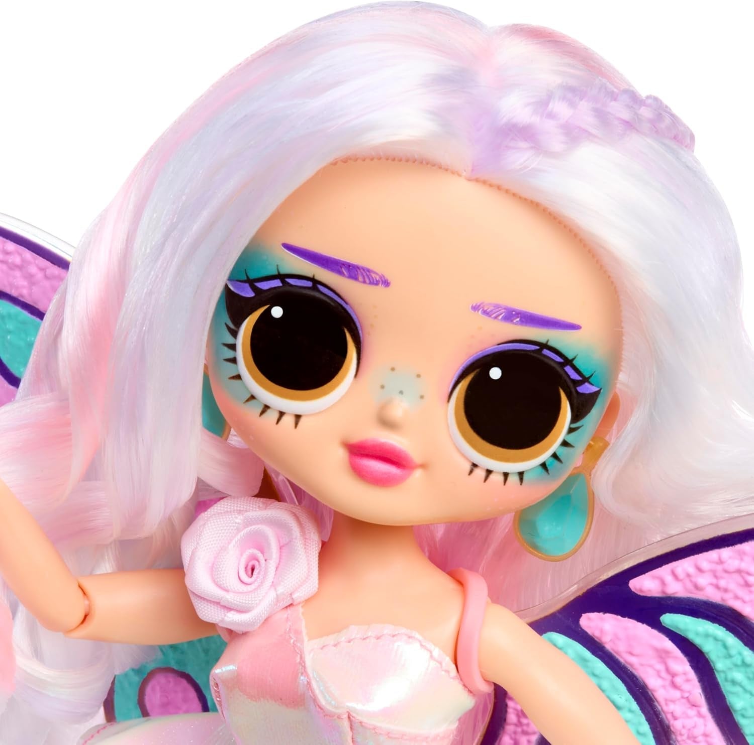 LOL Překvapení! OMG Eye Spy Series - Fairy - Obsahuje 1 panenku s oblečením a doplňky, řešení hádanek a objevování překvapení, 4 sběratelské panenky