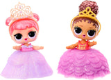 LOL Překvapení! Princess Tots – obsahuje 1 panenku, obrněné balení, 2 barvy na vytvoření princeznovských šatů, 8 panenek ke sbírání