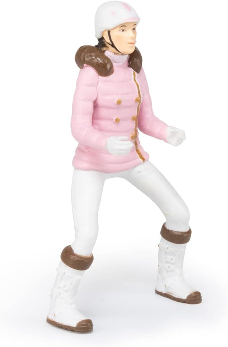 PAPO - Figurka koně - Rider Fashion Winter, vášeň pro ježdění, hračka pro děti od 3 let. Akční figurky Naty Shop