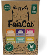 Green Petfood FairCat Multipack (6 x 85 g) | Dospělý | Prémiové vlhké krmivo pro odrostlé kočky 6 verschiedenen leckere Sorten im Multipack | getreidefrei | Katzenfutter nass | 6 balení