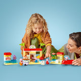 LEGO DUPLO 10434 Peppa's Supermarket: kreativní vzdělávací hračka a herní sada, dárek pro chlapce a dívky od 2 let, podporuje zručnost Stavebnice Besuche den LEGO-Store