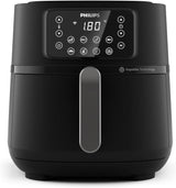 Philips 3000Er Airfryer XL - technologie Rapid Air, smažení až o 90 % méně tuku, kapacita 1,2 kg, 6,2 litrů, dotykový displej Spotřebiče Naty Shop Schwarz Bezdrátové připojení 7,2 l