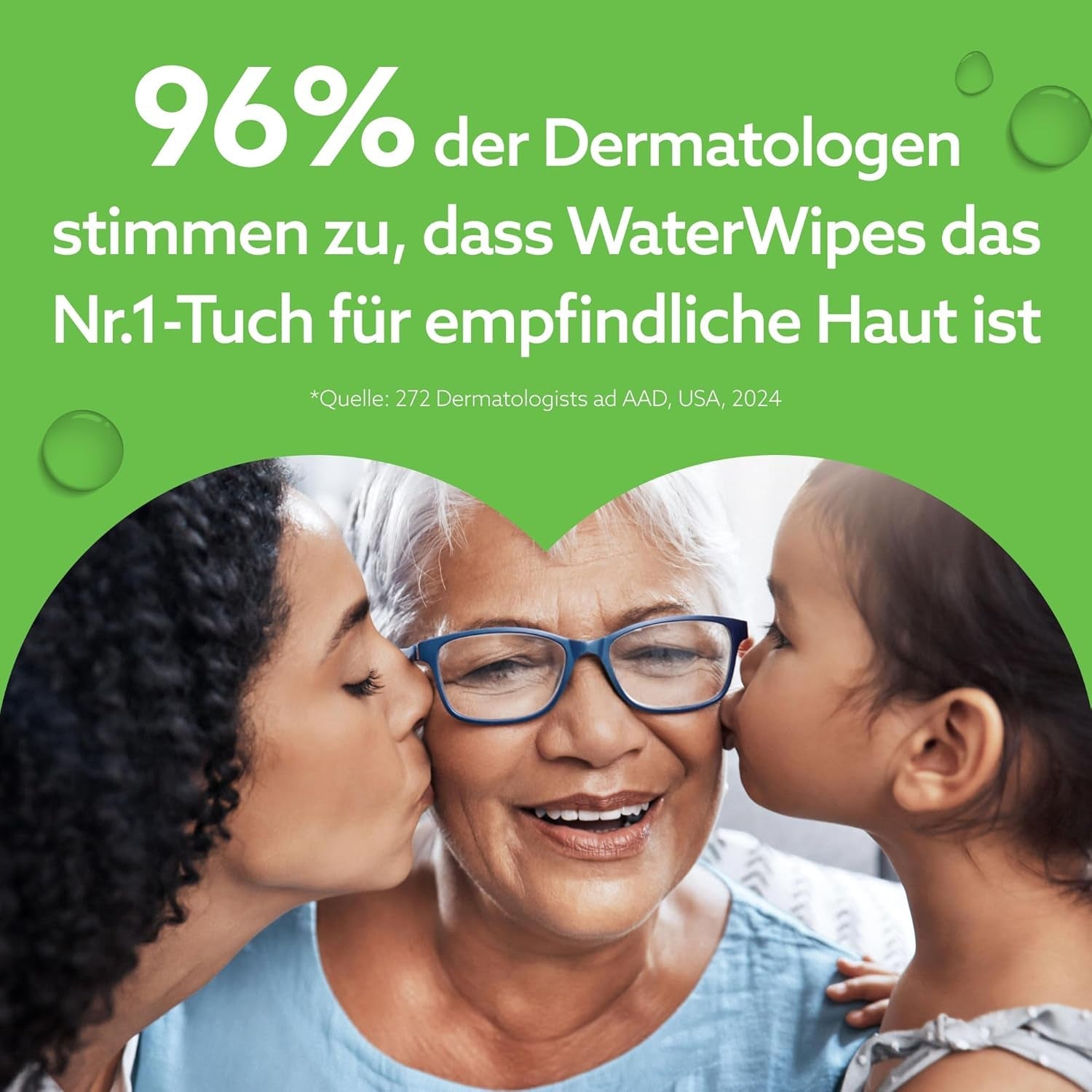WaterWipes Sensitive+ Hydrating Boost vlhčené ubrousky, hydratační ubrousky, počet 720 (12 balení), 3 v 1 čistí, pečují, hydratují, 99% voda z Aloe Vera, neparfémované dětské ubrousky