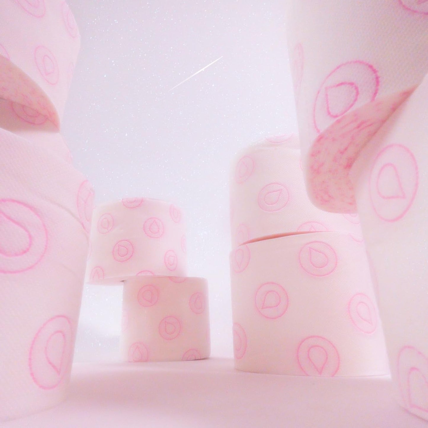 Renova - Toaletní papír Skin Care Plus, zdobený, vonící - 12 rolí (toaletní papír)