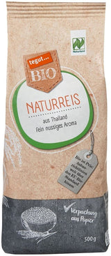 tegut... Bio hnědá rýže, 1 x 500 g