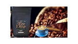 Káva Espresso Noire Elegance 500g – 50% Arabica a 50% Robusta z Brazílie a Indie – středně pražená, silná a krémová s hořkou čokoládou – intenzita 8 – vč. kávovar na espresso zdarma
