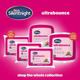 Silentnight Ultrabounce Polštář, Bílý, Mikrovlákno, Bílý, 2-balení Standardní polštáře Naty Shop