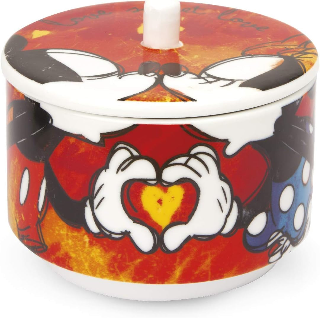 Egan, model Mickey Sweet Love, porcelán, červená PWM41/S