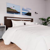 Soleil D'Ocre Bílá přikrývka 240X260 cm měkká Přikrývky a přikrývky Naty Shop