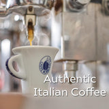 Kompostovatelné kávové polštářky Caffè Borbone, modré Kaffeemischung - 50 podložek - kompatibilní s papírovými podložkami ESE System 44 mm