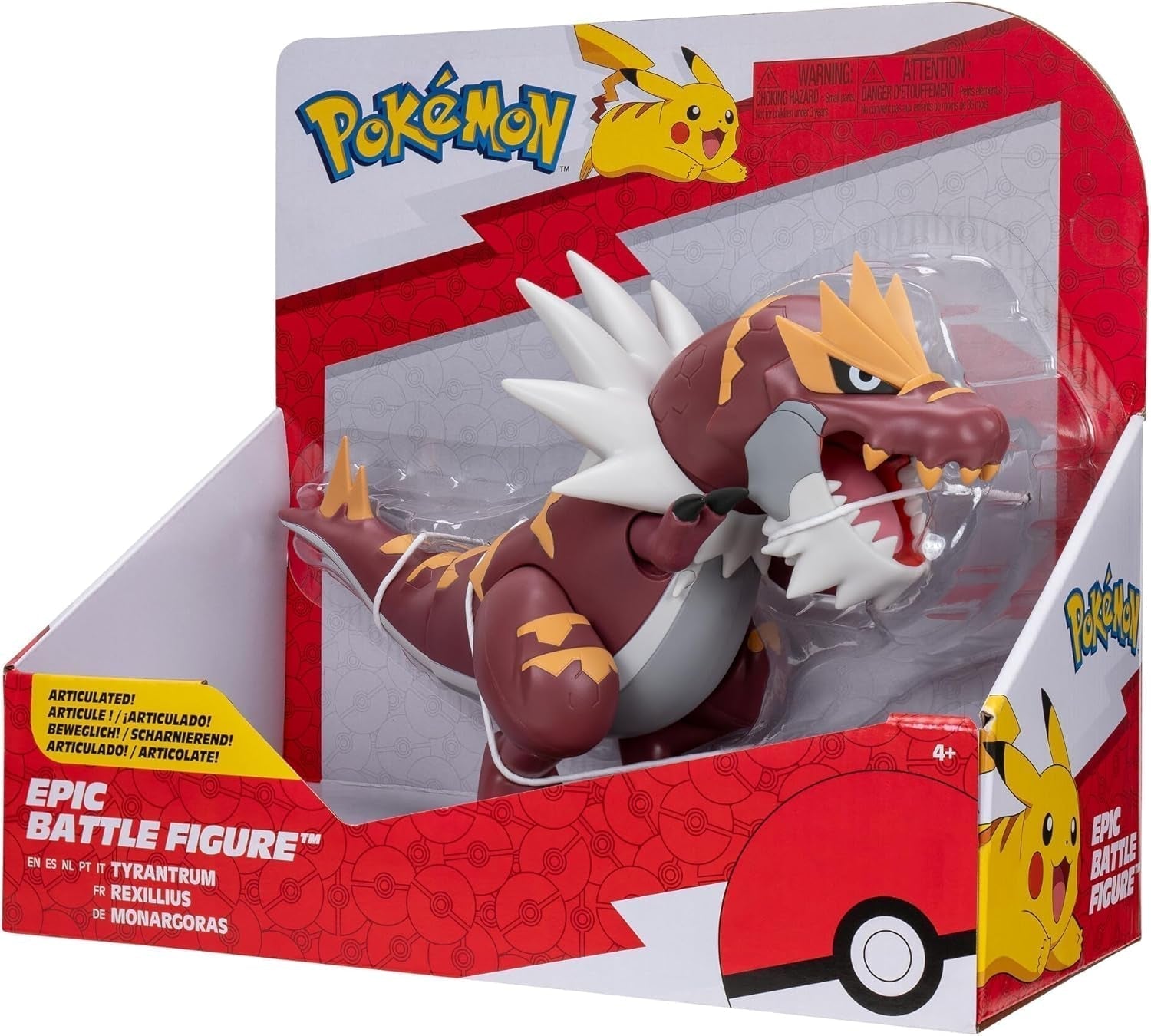 Pokemon PKW3422 - Epic Monargoras figurka Oficiální akční figurka 30cm Akční figurky Naty Shop