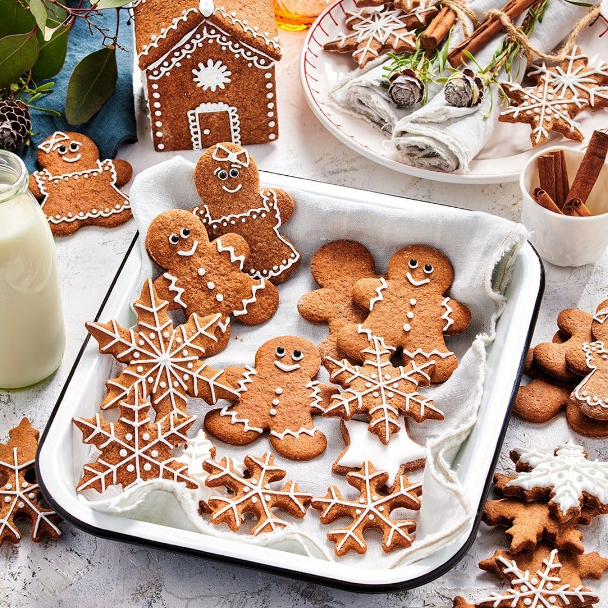 Funcakes Mix Für Royal Icing, Einfach Zu Berübenen, Zum Dekorieren Von Kuchen Und Keksen, Schöne Glasur, Nur Wasser Addenden, Halal., 450 G Glasuri a Decor Naty Shop