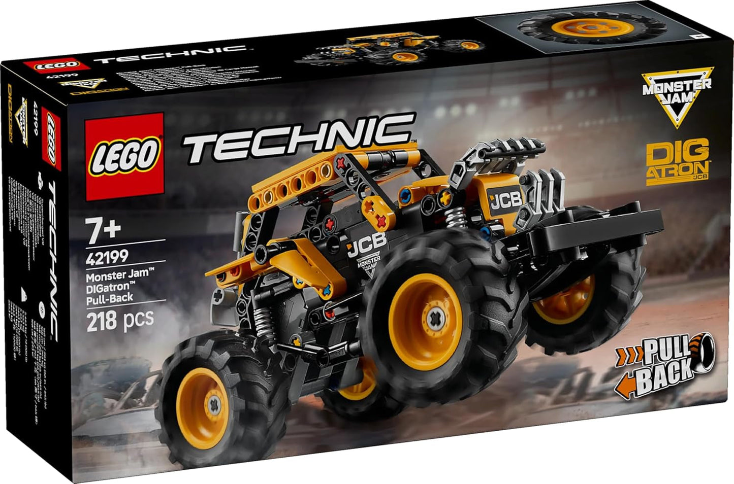 LEGO Technic Monster Jam Digatron, stavebnice Monster Truck pro děti, stavebnice pro děti, chlapce a dívky od 7 let, nápady na dárky pro fanoušky Monster Trucks a Motorsportu 42199 Stavebnice Besuche den LEGO-Store
