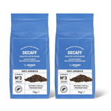 od Amazon Kaffeebohnen, entkoffeiniert, Lichte Röstung, 2 kg (2 Packungen mit 1 kg), Rainforest Alliance zertifiziert