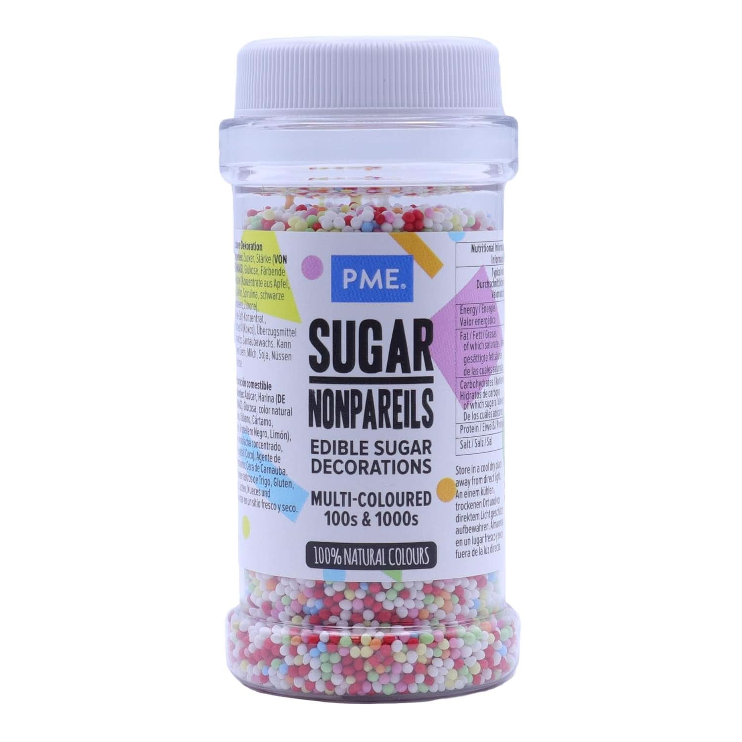 PME Nonpareilles Multicolor, 80 gramů Sprinkles Naty Shop
