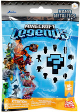 Jada Toys - Minecraft Blind Pack Nanofigs, Wave 2, Minecraft Legends Nano Metal sběratelská figurka, Různé modely, 4 cm, Věk 3+, Černá Akční figurky Naty Shop