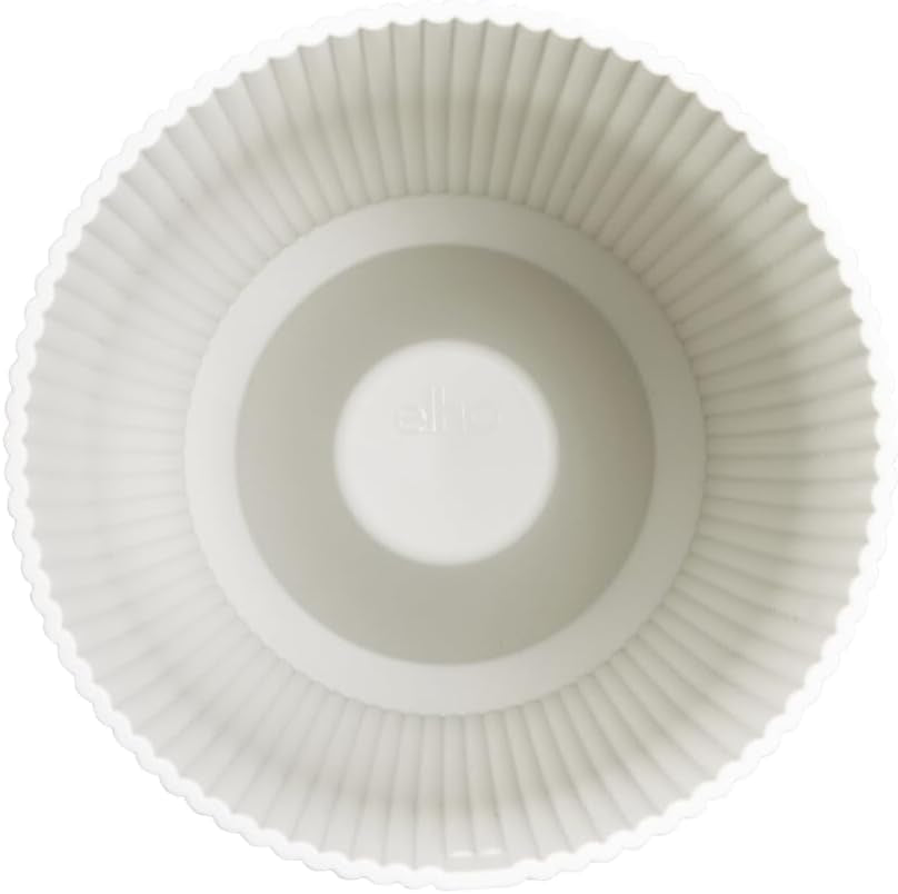elho Vibes Fold Orchid High 12,5 cm - Vnitřní květináče na orchideje - Vnitřní květináče - 100% recyklovaný plast - Bílá/Hedvábně bílá