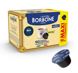 Caffè Borbone Blue Kaffeemischung - 90 Kapseln - Kompatibilní s Kaffeemaschinen der Marke Nescafè®* Dolce Gusto®*