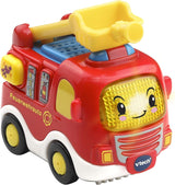 Vtech TUT TUT Baby Flitzer - Policie - Pro 1-5 let & TUT TUT Baby Flitzer - Hasičský vůz - Autíčko s hudbou, světelným tlačítkem, větami a zajímavými zvuky - Pro 1-5 let Baby Toys Naty Shop