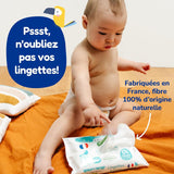 - Velikost plenky 4+ 9-20 kg – Ökologische Babywaidern – natürliche Babypflege, hypoalergen, ohne Parfüm und auslaufsicher – hermestellung in Frankreich – 126 jednorázových plen – 1 měsíc