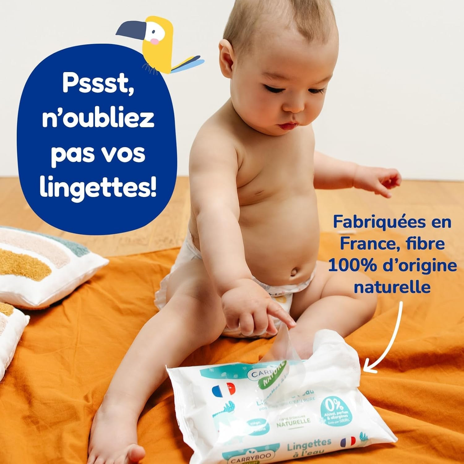 - Velikost plenky 4+ 9-20 kg – Ökologische Babywaidern – natürliche Babypflege, hypoalergen, ohne Parfüm und auslaufsicher – hermestellung in Frankreich – 126 jednorázových plen – 1 měsíc