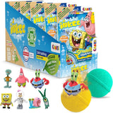 INKEE Spongebob Překvapení pro děti Koupelová bomba SpongeBob SquarePants Sběratelská sada 80 gramů Naty Shop Set 5 Spongebob Překvapení do koupele