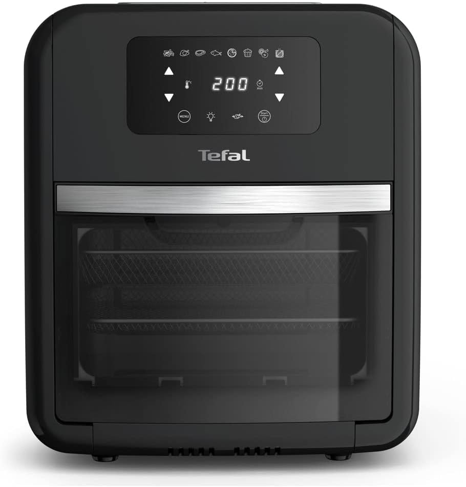 Horkovzdušná fritéza Tefal Easy Fry Trouba & Grill 9 v 1, 11 l pro 6 porcí, 7 příslušenství, 8 programů, online recepty Domácí spotřebiče Naty Shop Výchozí název