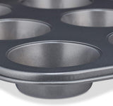 Relaxdays Muffinform, 2Er Set, 12Er Muffinbleche, Antihaftbeschichte, Carbonstahl, Muffins & Cupcakes, Ø 6,5 cm, Pšenice, 10030825 Formy a plechy na pečení Naty Shop
