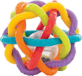 Playgro chrastící míček pro děti - chrastící míček pro děti - chrastící míček pro děti - chrastící míček - motorika - hračka pro děti - motorika pro děti - barevné Toys Bebe Naty Shop Bendy Ball