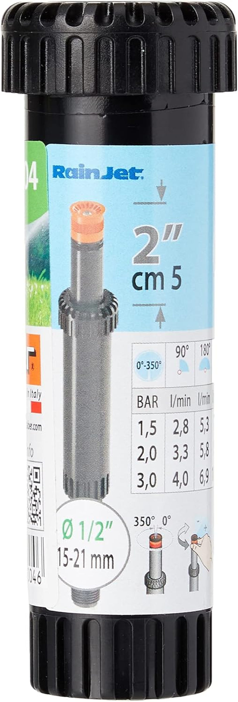 Skládací nastavitelný 0° - 350° výška 5 cm Claber
