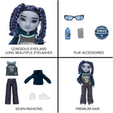 Rainbow High Shadow High Series 3 - Oliver Ocean - Blaue Modepuppe - Junge - Modisches Outfit and mehr als 10 Bunte Spielaccessoires - Ideal für Kinder von 4-12 Jahren und Sammler