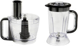 Kuchyňský robot Russell Hobbs [Blender/sekáček na zeleninu/stolní mixér/sekáček/mixér] Kuchyňský robot (hnětení, mixování a krájení), Matte Charcoal Kitchen Naty Shop