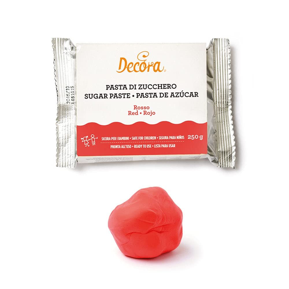 0310144 Červený fondant 250g Cukrová pasta Naty Shop Výchozí název