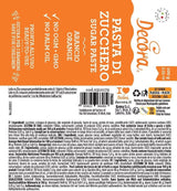 0310172 ORANŽOVÝ FONDANT 100 G Cukrová pasta Naty Shop