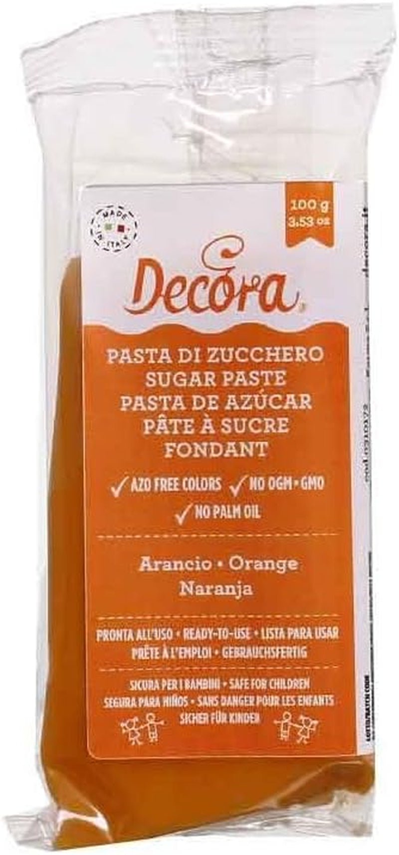 0310172 ORANŽOVÝ FONDANT 100 G cukrová pasta Naty Shop Výchozí název