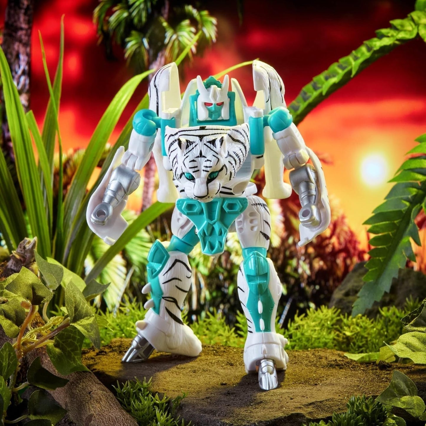 Transformers Toy Vintage Beast Wars, akční figurka Tigatron ke sběru (12,5 cm), pro dospělé a děti 8+, F4225, vícenásobné, univerzální akční figurky Naty Shop