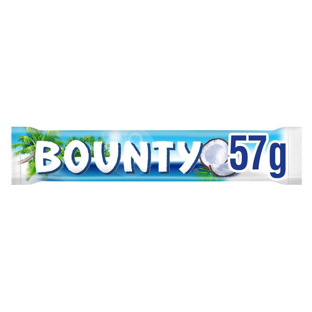 Bounty Čokoládové tyčinky Kokosová čokoládová příchuť 24 tyčinek v balení (24 x 57 g)