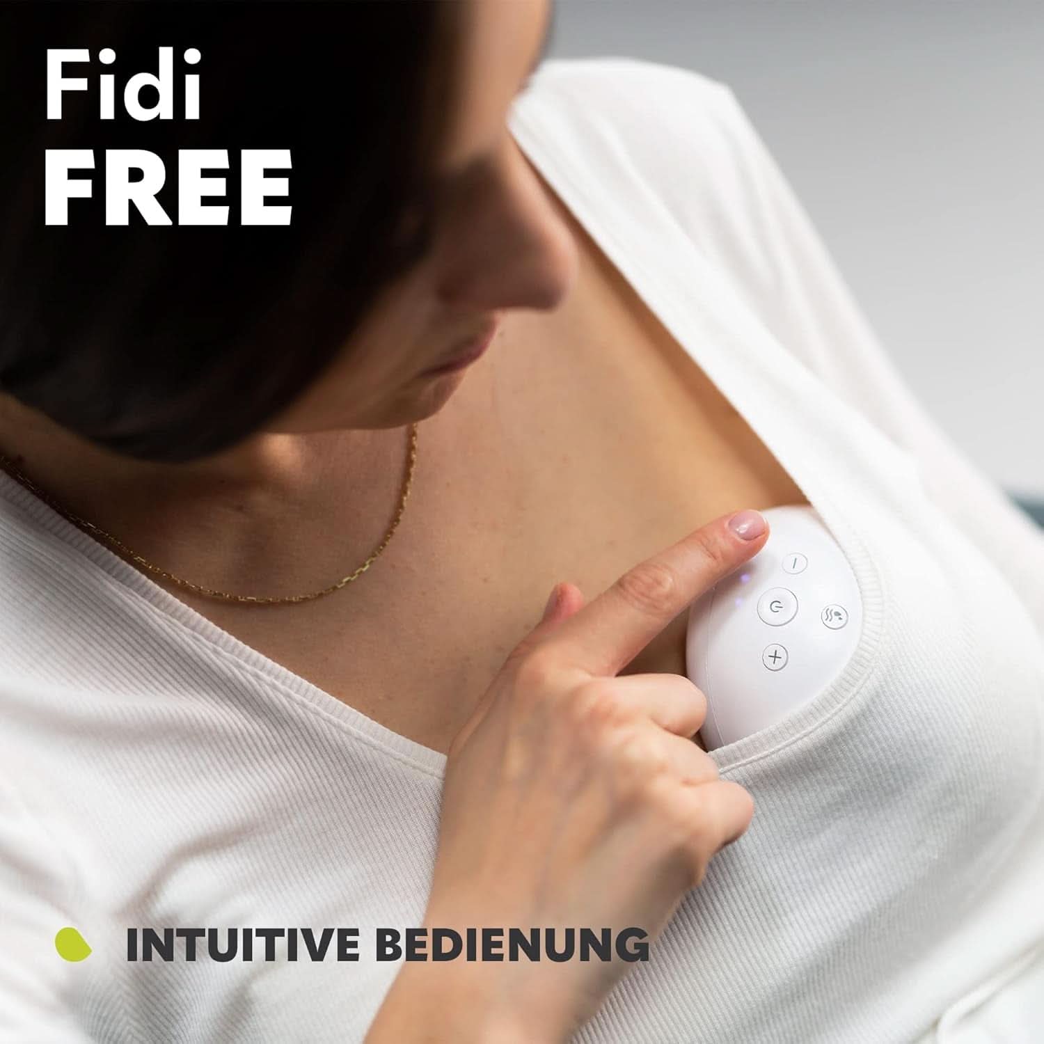 Elektrická odsávačka mléka LIONELO Fidi Free 2, masážní režim, 5 stupňů intenzity Příslušenství Jídlo a kojení Bebe Naty Shop