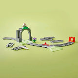 LEGO DUPLO Městský železniční tunel a koleje – rozšiřující sada, dárek pro batolata, podporuje zručnost, herní sada pro 2leté fanoušky vozidel, kreativní výuková hračka 10425 Stavebnice Besuche den LEGO-Store