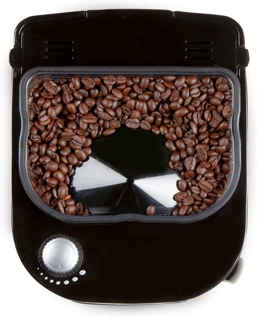 Kávovar DOMO DO721K "Grind and Brew" - Funkce Bean-to-Cup - LCD displej - Pro mletou kávu nebo celá zrna - 1,5 l