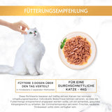 Gurmánské zlaté šťavnaté jemné proužky, mokré krmivo pro kočky s kuřecím masem, balení 12 ks (12 x 85 g)