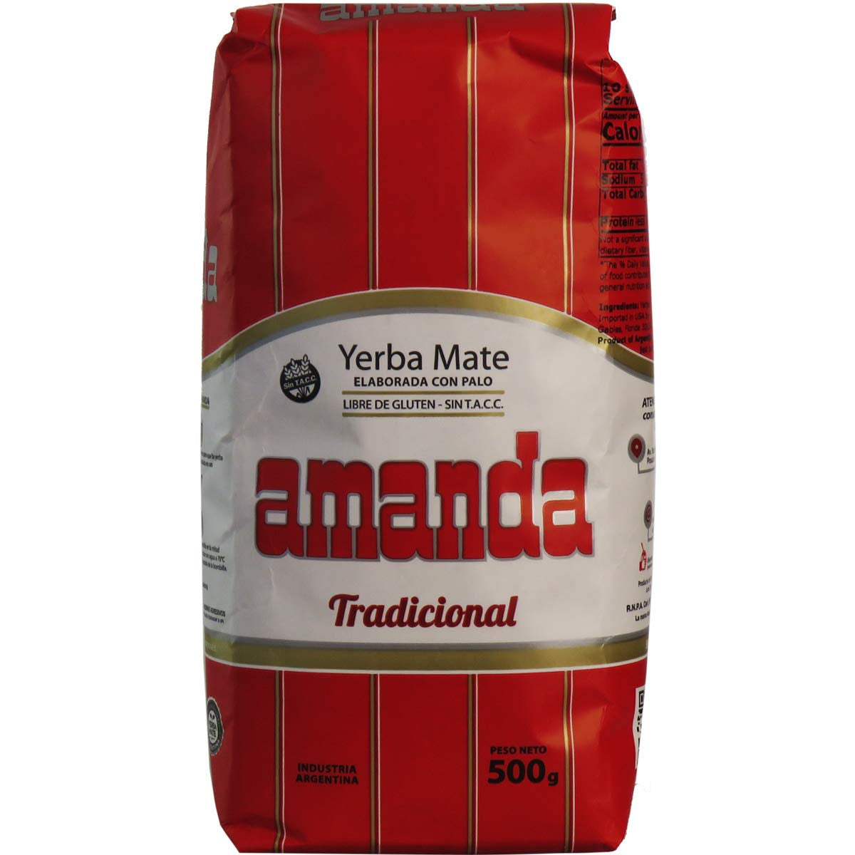 Elaborada Yerba Mate čaj 500G | Tradiční Mate čaj | Yerba Mate Tea Elaborada Con Palo sypané lístky 0,5 Kg
