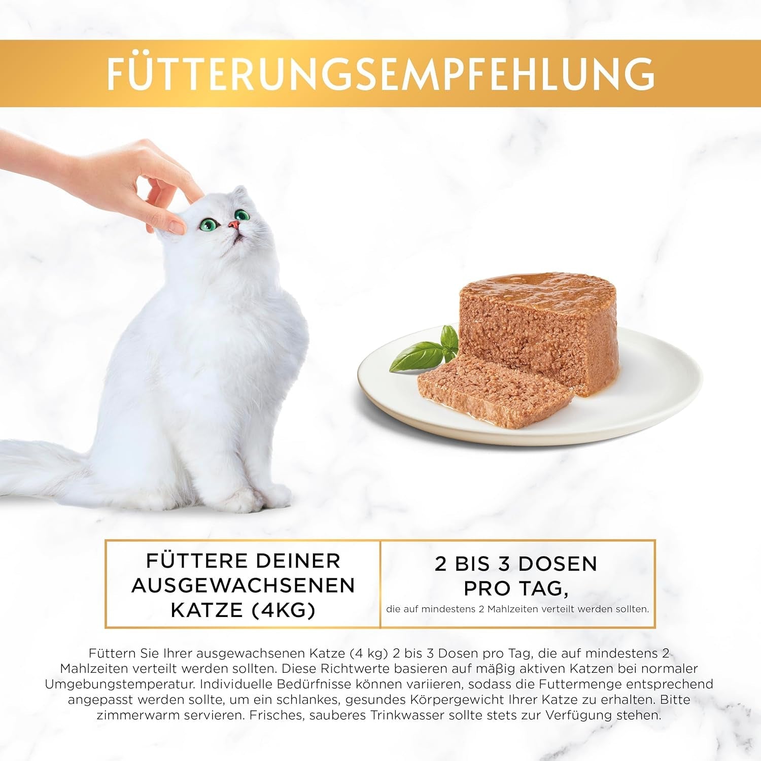 Gourmet Gold Fine Paste Katzenfutter nass, mit Huhn, 12er Pack (12 x 85 g)