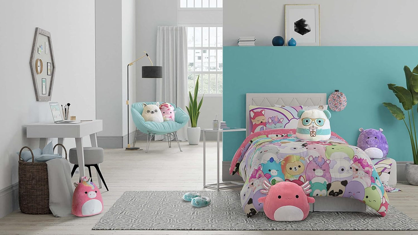 Ložní prádlo Franco Squishmallows, měkké mikrovlákno, na manželské postele Peřiny a přikrývky Naty Shop