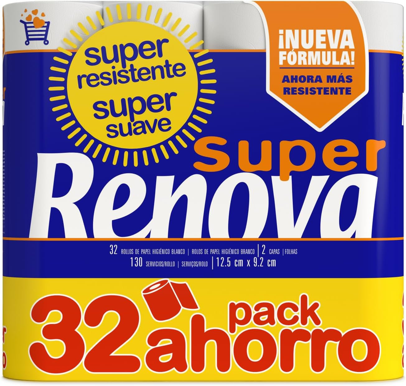 Toaletní papír Renova Super Blanco, 32 rolí