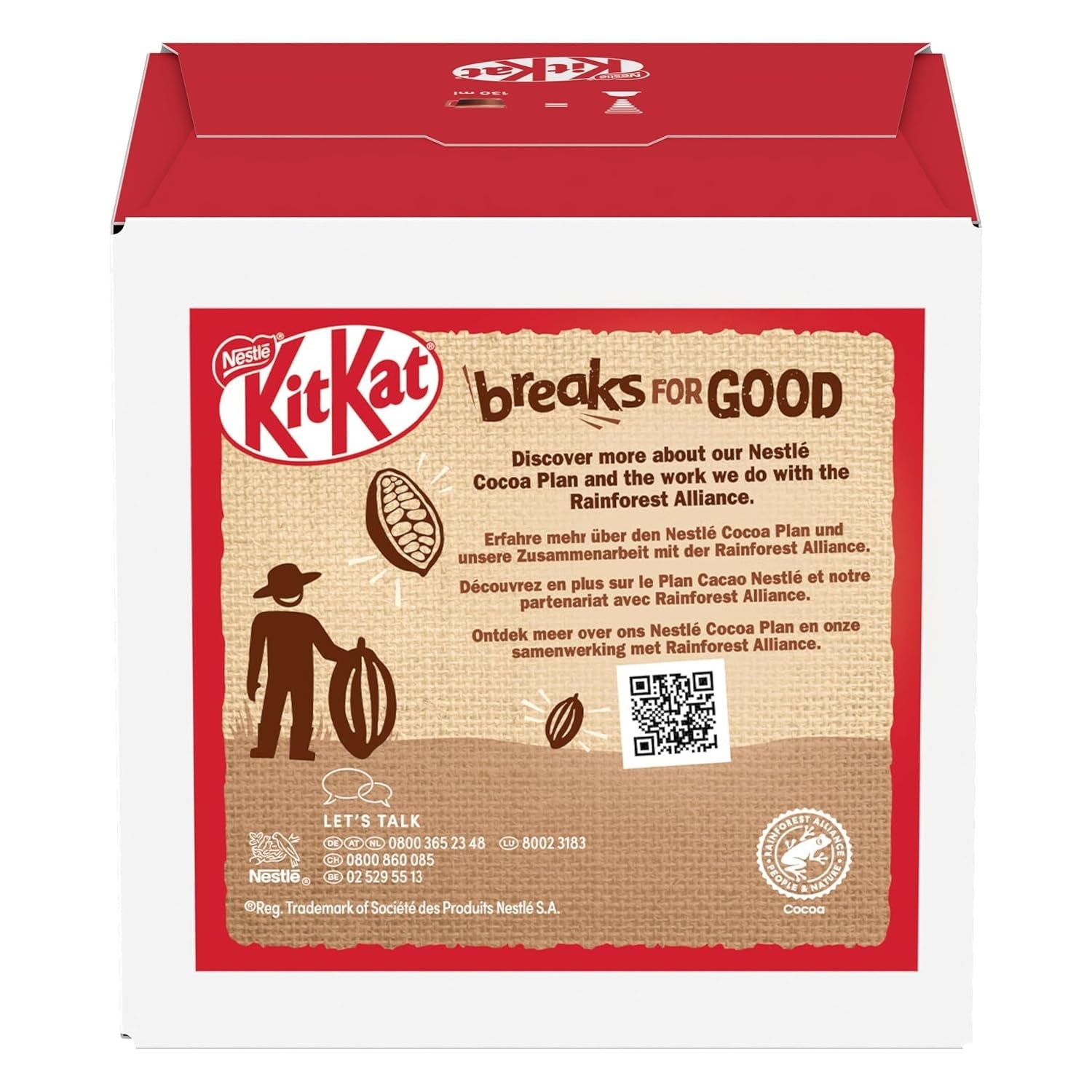 NESCAFÉ DOLCE GUSTO Kitkat Kaffeekapseln 3er Pack (3 x 16 kapslí)