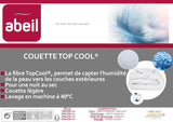 Abeil 1388 Peřina Topcool, tenká, regulátor vlhkosti, bílá, 240 X 260 Cm Peřiny a přikrývky Naty Shop